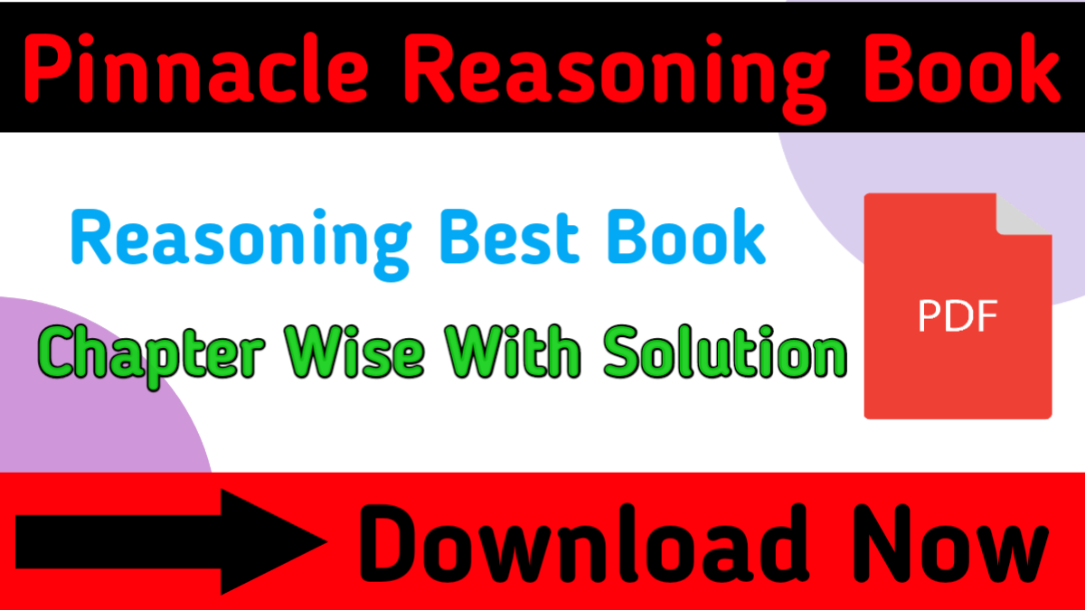 pinnacle ssc reasoning book pdf